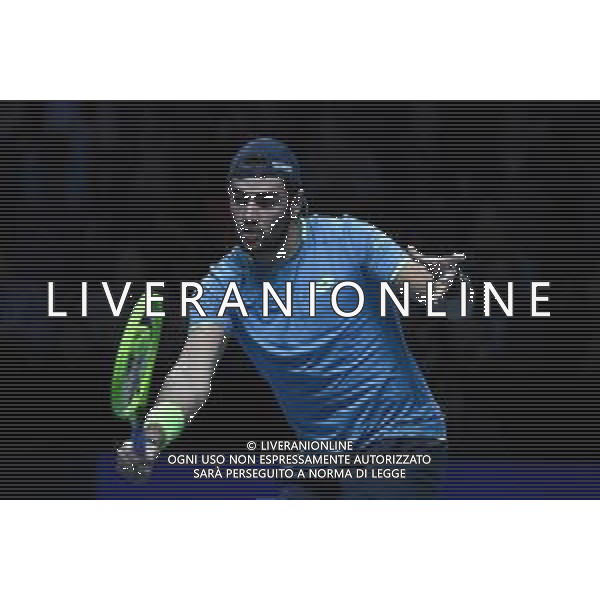 Internazionali di Tennis Londra, Italia 12/11/2019 Nitto ATP Finals - Singles - Roger Federer Vs Matteo Berrettin Nella foto: Matteo Berettini (Ita) FOTO ROBERTO ZANETTIN-ALESSIO MARINI-AG ALDO LIVERANI SAS