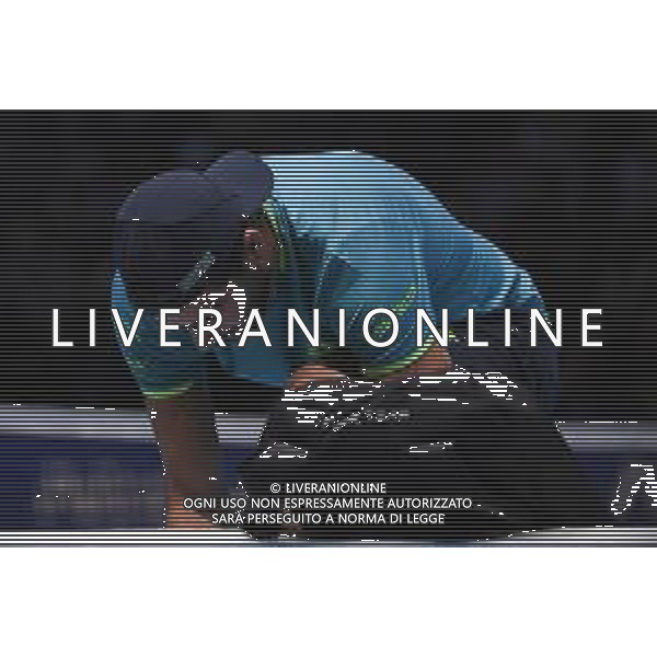 Internazionali di Tennis Londra, Italia 12/11/2019 Nitto ATP Finals - Singles - Roger Federer Vs Matteo Berrettin Nella foto: Matteo Berettini (Ita) FOTO ROBERTO ZANETTIN-ALESSIO MARINI-AG ALDO LIVERANI SAS