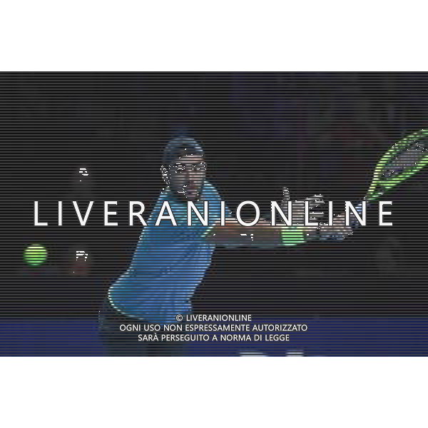 Internazionali di Tennis Londra, Italia 12/11/2019 Nitto ATP Finals - Singles - Roger Federer Vs Matteo Berrettin Nella foto: Matteo Berettini (Ita) FOTO ROBERTO ZANETTIN-ALESSIO MARINI-AG ALDO LIVERANI SAS