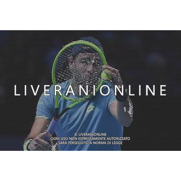 Internazionali di Tennis Londra, Italia 12/11/2019 Nitto ATP Finals - Singles - Roger Federer Vs Matteo Berrettin Nella foto: Matteo Berettini (Ita) FOTO ROBERTO ZANETTIN-ALESSIO MARINI-AG ALDO LIVERANI SAS