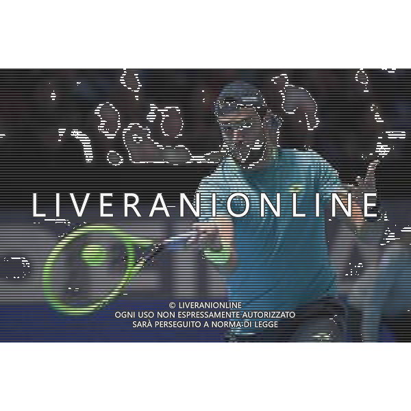 Internazionali di Tennis Londra, Italia 12/11/2019 Nitto ATP Finals - Singles - Roger Federer Vs Matteo Berrettin Nella foto: Matteo Berettini (Ita) FOTO ROBERTO ZANETTIN-ALESSIO MARINI-AG ALDO LIVERANI SAS
