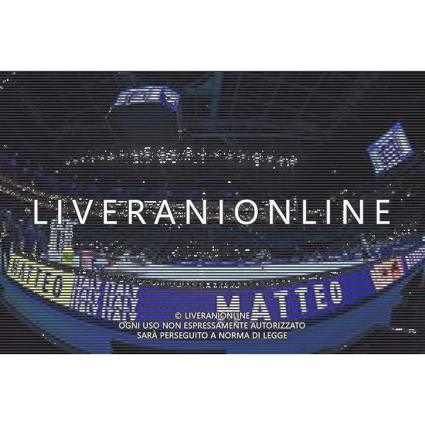 Internazionali di Tennis Londra, Italia 12/11/2019 Nitto ATP Finals - Singles - Roger Federer Vs Matteo Berrettin Nella foto: Matteo Berettini (Ita) FOTO ROBERTO ZANETTIN-ALESSIO MARINI-AG ALDO LIVERANI SAS