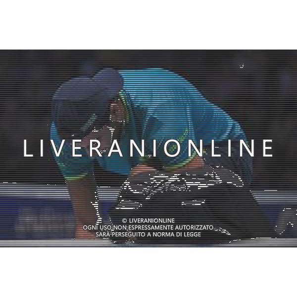 Internazionali di Tennis Londra, Italia 12/11/2019 Nitto ATP Finals - Singles - Roger Federer Vs Matteo Berrettin Nella foto: Matteo Berettini (Ita) FOTO ROBERTO ZANETTIN-ALESSIO MARINI-AG ALDO LIVERANI SAS