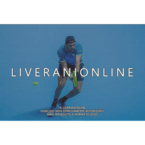Internazionali di Tennis Londra, Italia 12/11/2019 Nitto ATP Finals - Singles - Roger Federer Vs Matteo Berrettin Nella foto: Matteo Berettini (Ita) FOTO ROBERTO ZANETTIN-ALESSIO MARINI-AG ALDO LIVERANI SAS