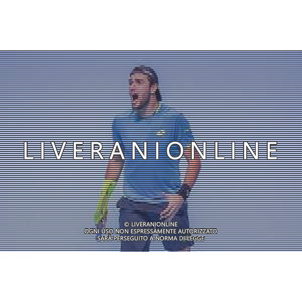 Internazionali di Tennis Londra, Italia 12/11/2019 Nitto ATP Finals - Singles - Roger Federer Vs Matteo Berrettin Nella foto: Matteo Berettini (Ita) FOTO ROBERTO ZANETTIN-ALESSIO MARINI-AG ALDO LIVERANI SAS