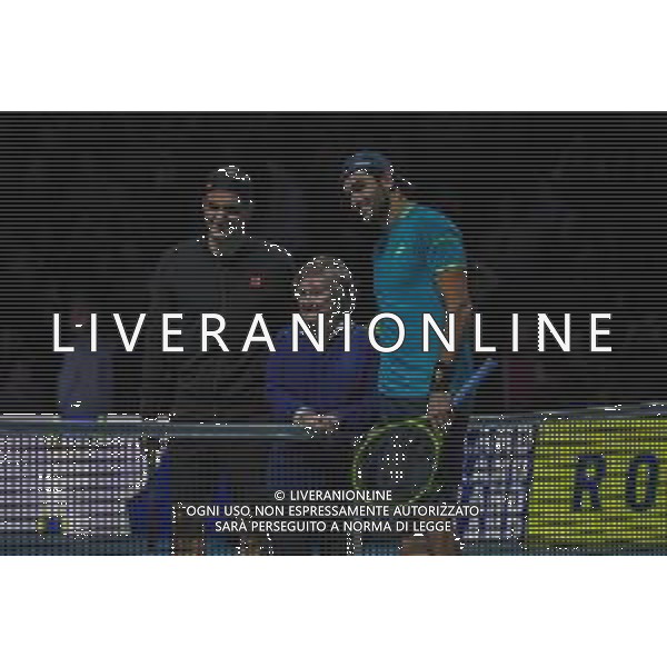 Internazionali di Tennis Londra, Italia 12/11/2019 Nitto ATP Finals - Singles - Roger Federer Vs Matteo Berrettin Nella foto: Matteo Berettini (Ita) FOTO ROBERTO ZANETTIN-ALESSIO MARINI-AG ALDO LIVERANI SAS