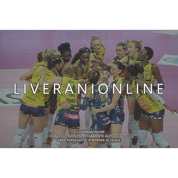 Campionato Italiano di Volley Serie A1 Femminile 2019/2020 Cuneo, Italia 12/11/2019 Bosca S.Bernardo Cuneo vs Imoco Volley Conegliano Nella foto: Imoco Conegliano FOTO DANILO VIGO-ALESSIO MARINI-AG ALDO LIVERANI SAS