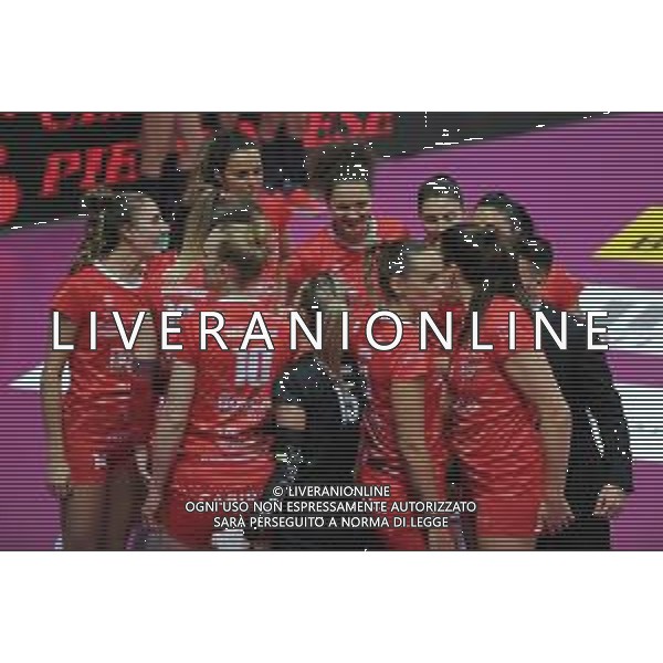 Campionato Italiano di Volley Serie A1 Femminile 2019/2020 Cuneo, Italia 12/11/2019 Bosca S.Bernardo Cuneo vs Imoco Volley Conegliano Nella foto: Bosca Cuneo FOTO DANILO VIGO-ALESSIO MARINI-AG ALDO LIVERANI SAS