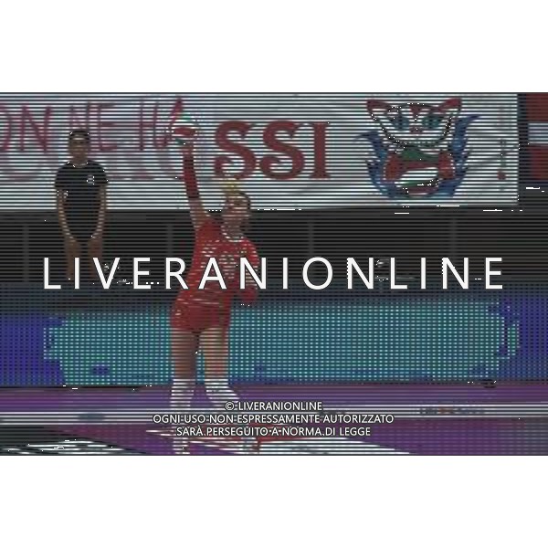 Campionato Italiano di Volley Serie A1 Femminile 2019/2020 Cuneo, Italia 12/11/2019 Bosca S.Bernardo Cuneo vs Imoco Volley Conegliano Nella foto: Adelina Ungureanu (Bosca Cuneo) FOTO DANILO VIGO-ALESSIO MARINI-AG ALDO LIVERANI SAS