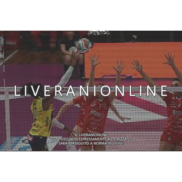 Campionato Italiano di Volley Serie A1 Femminile 2019/2020 Cuneo, Italia 12/11/2019 Bosca S.Bernardo Cuneo vs Imoco Volley Conegliano Nella foto: Miriam Sulla (Imoco Conegliano) Carlotta Cambi (Bosca Cuneo) FOTO DANILO VIGO-ALESSIO MARINI-AG ALDO LIVERANI SAS