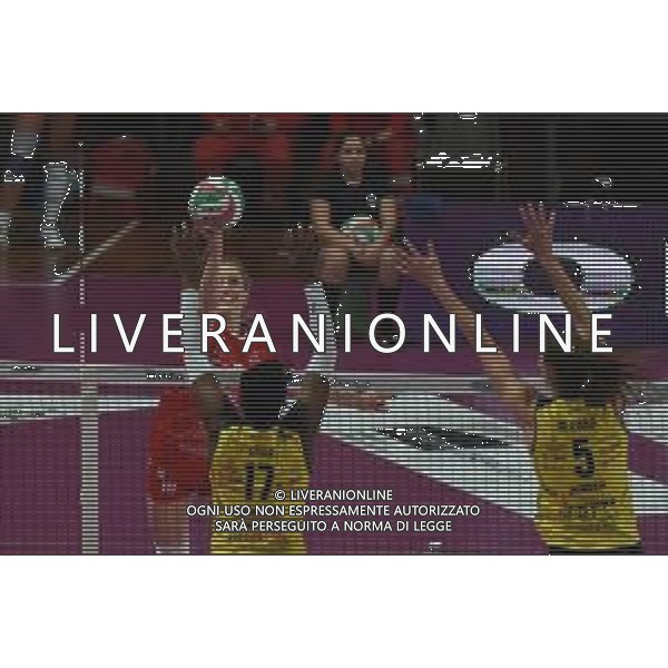 Campionato Italiano di Volley Serie A1 Femminile 2019/2020 Cuneo, Italia 12/11/2019 Bosca S.Bernardo Cuneo vs Imoco Volley Conegliano Nella foto: Lise Van Hecke (Bosca Cuneo) FOTO DANILO VIGO-ALESSIO MARINI-AG ALDO LIVERANI SAS