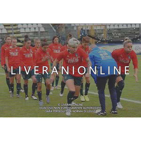 Nazionale Italiana di Calcio Castel di Sangro, Italia 12/11/2019 Italia Women vs Malta Women (qualific. Europeo 2021) Nella foto: Italia in fase di risaldamento ©RENATO OLIMPIO-ALESSIO MARINI-AG ALDO LIVERANI SAS