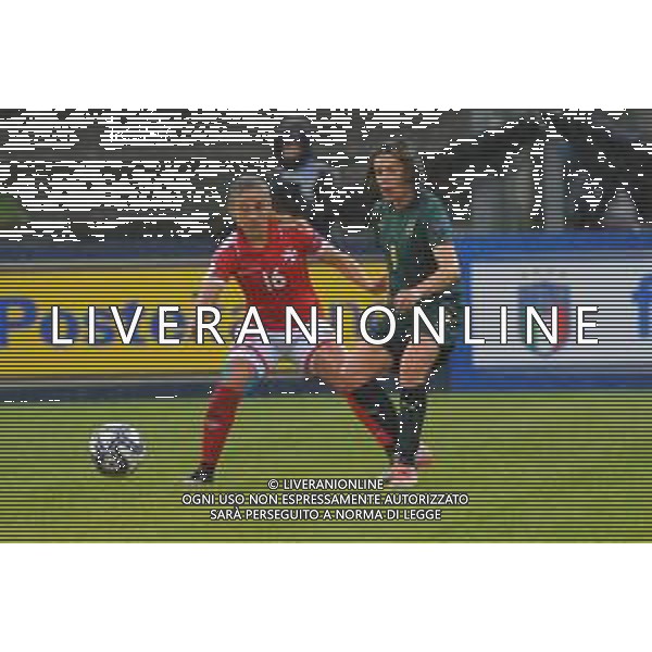 Nazionale Italiana di Calcio Castel di Sangro, Italia 12/11/2019 Italia Women vs Malta Women (qualific. Europeo 2021) Nella foto: Daniela Sabatino (Italia) Charlene Zammit (Malta) ©RENATO OLIMPIO-ALESSIO MARINI-AG ALDO LIVERANI SAS