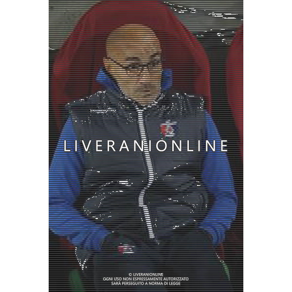 SAMBENEDETTESE CALCIO 2019-2020 LEGA PRO NELLA FOTO PAOLO MONTERO ALLENATORE SAMBENEDETTESE CALCIO FOTO G.S -AG ALDO LIVERANI SAS