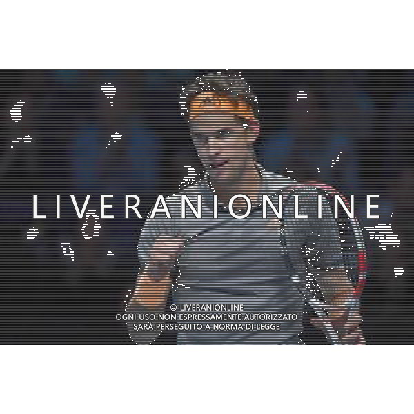 Internazionali di Tennis Londra, Italia 13/11/2019 Nitto ATP Final Novak Đokovic Vs Dominic Thiem - ( Dominic Thiem ) Nella foto: Domiciliarie Thiem (AUT)
