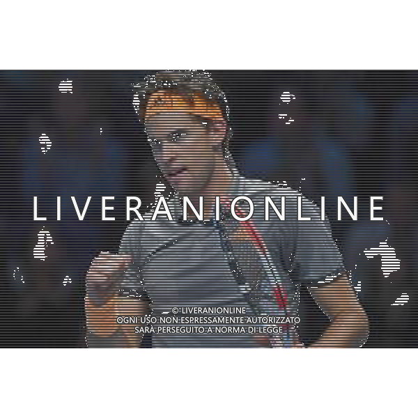 Internazionali di Tennis Londra, Italia 13/11/2019 Nitto ATP Final Novak Đokovic Vs Dominic Thiem - ( Dominic Thiem ) Nella foto: Domiciliarie Thiem (AUT)