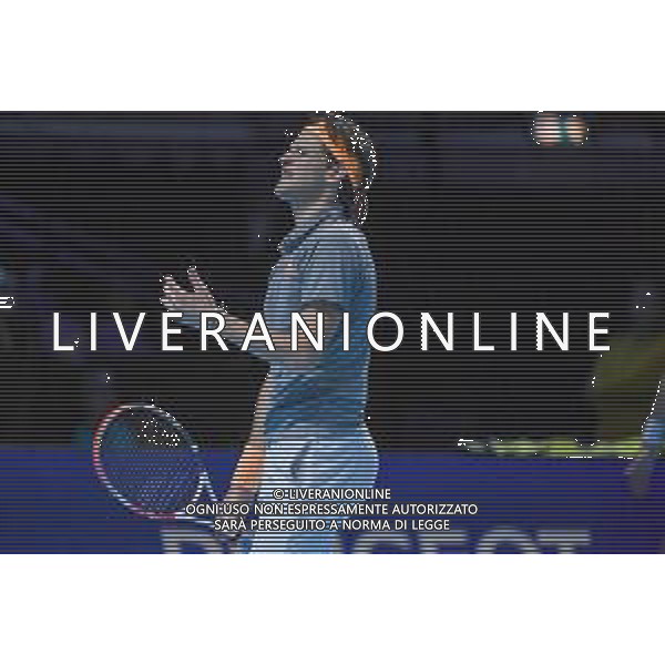 Internazionali di Tennis Londra, Italia 13/11/2019 Nitto ATP Final Novak Đokovic Vs Dominic Thiem - ( Dominic Thiem ) Nella foto: Domiciliarie Thiem (AUT)