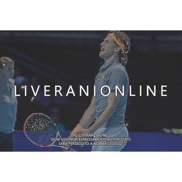Internazionali di Tennis Londra, Italia 13/11/2019 Nitto ATP Final Novak Đokovic Vs Dominic Thiem - ( Dominic Thiem ) Nella foto: Domiciliarie Thiem (AUT)