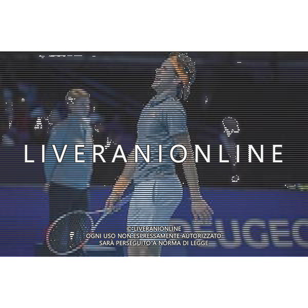 Internazionali di Tennis Londra, Italia 13/11/2019 Nitto ATP Final Novak Đokovic Vs Dominic Thiem - ( Dominic Thiem ) Nella foto: Domiciliarie Thiem (AUT)