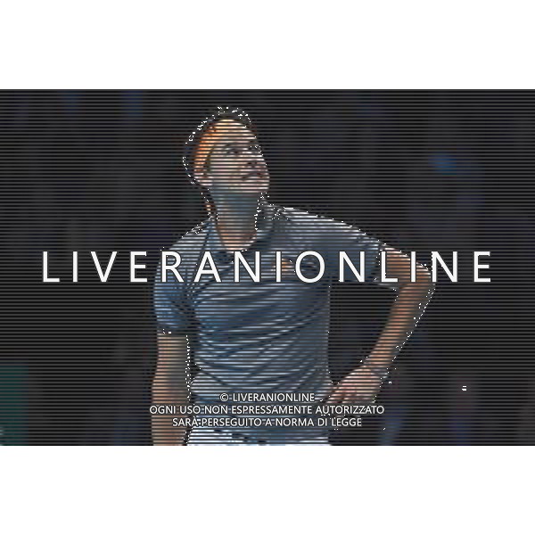 Internazionali di Tennis Londra, Italia 13/11/2019 Nitto ATP Final Novak Đokovic Vs Dominic Thiem - ( Dominic Thiem ) Nella foto: Domiciliarie Thiem (AUT)