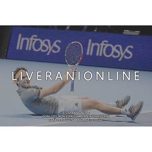 Internazionali di Tennis Londra, Italia 13/11/2019 Nitto ATP Final Novak Đokovic Vs Dominic Thiem - ( Dominic Thiem ) Nella foto: Domiciliarie Thiem (AUT)