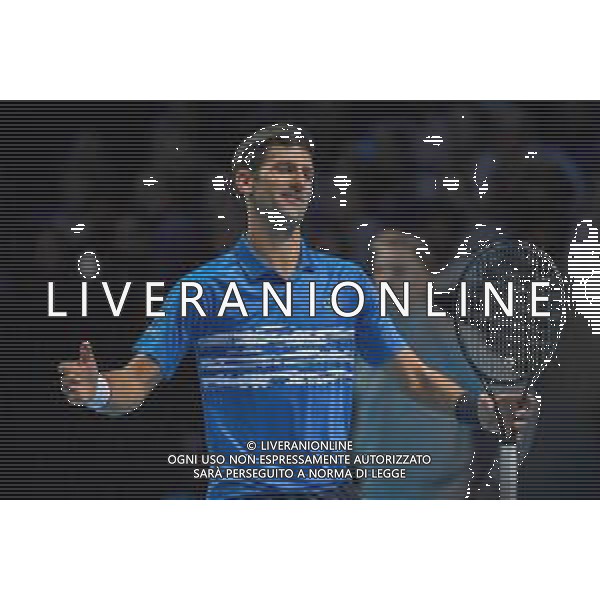 Internazionali di Tennis Londra, Italia 13/11/2019 Nitto ATP Final Novak Đjokovic Vs Dominic Thiem - (Novak Đokovic) Nella foto: Novac Djokovic (SRB) ©Roberto Zanettin- Alessio Marini/AGENZIA ALDO LIVERANI Sas