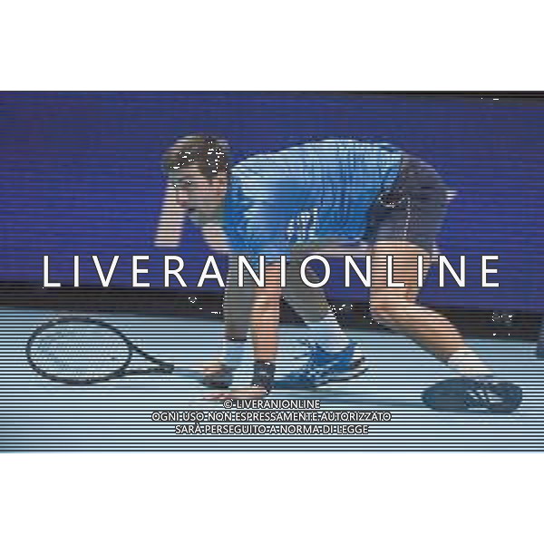 Internazionali di Tennis Londra, Italia 13/11/2019 Nitto ATP Final Novak Đjokovic Vs Dominic Thiem - (Novak Đokovic) Nella foto: Novac Djokovic (SRB) ©Roberto Zanettin- Alessio Marini/AGENZIA ALDO LIVERANI Sas