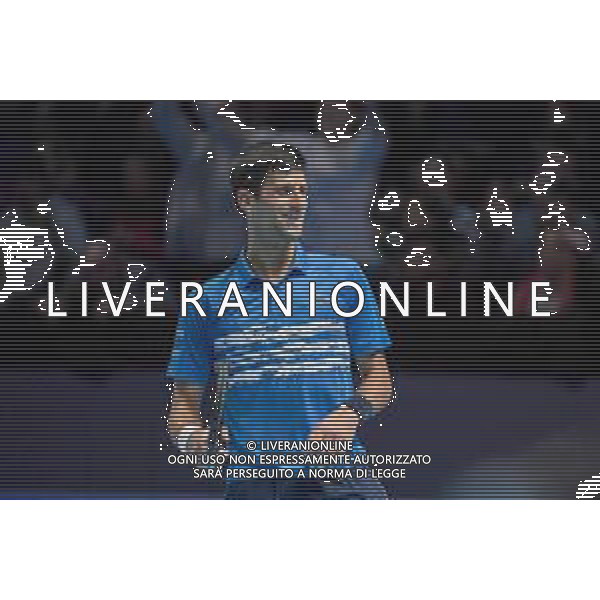 Internazionali di Tennis Londra, Italia 13/11/2019 Nitto ATP Final Novak Đjokovic Vs Dominic Thiem - (Novak Đokovic) Nella foto: Novac Djokovic (SRB) ©Roberto Zanettin- Alessio Marini/AGENZIA ALDO LIVERANI Sas