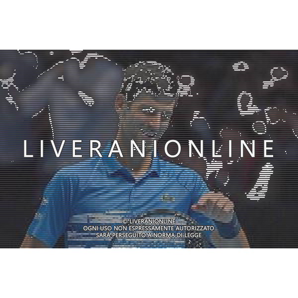 Internazionali di Tennis Londra, Italia 13/11/2019 Nitto ATP Final Novak Đjokovic Vs Dominic Thiem - (Novak Đokovic) Nella foto: Novac Djokovic (SRB) ©Roberto Zanettin- Alessio Marini/AGENZIA ALDO LIVERANI Sas