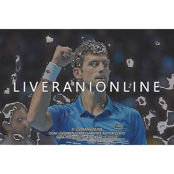 Internazionali di Tennis Londra, Italia 13/11/2019 Nitto ATP Final Novak Đjokovic Vs Dominic Thiem - (Novak Đokovic) Nella foto: Novac Djokovic (SRB) ©Roberto Zanettin- Alessio Marini/AGENZIA ALDO LIVERANI Sas