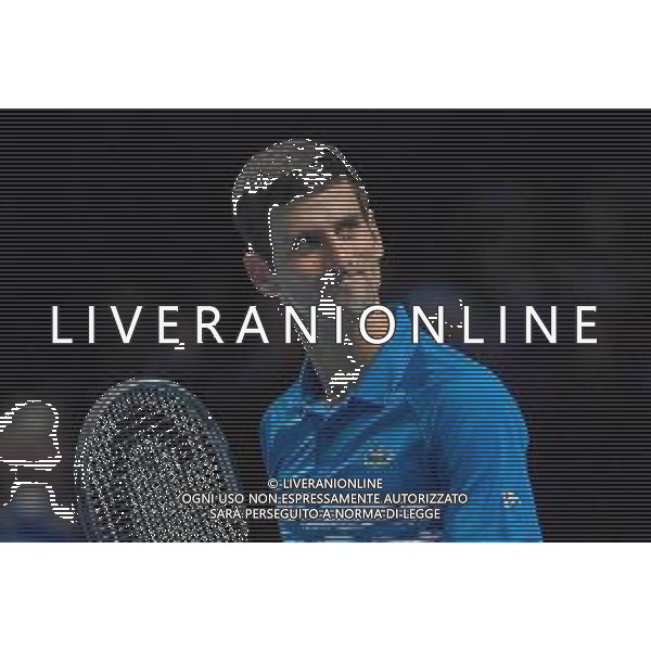 Internazionali di Tennis Londra, Italia 13/11/2019 Nitto ATP Final Novak Đjokovic Vs Dominic Thiem - (Novak Đokovic) Nella foto: Novac Djokovic (SRB) ©Roberto Zanettin- Alessio Marini/AGENZIA ALDO LIVERANI Sas