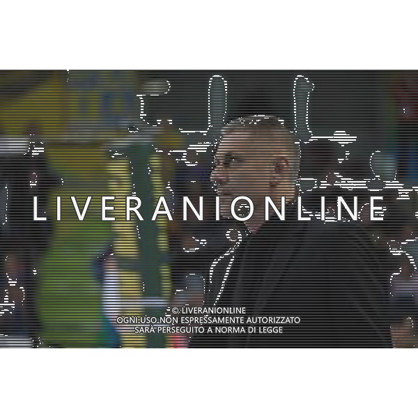 Campionato Italiano di Volley Superlega Serie A 2019/2020 Verona, Italia 13/11/2019 Calzedonia Verona - Cucine Lube Civitanova Nella foto: Radostin Stoytchev - Coach Calzedonia Verona FOTO ROBERTO TOMMASINI-ALESSIO MARINI-AG ALDO LIVERANI SAS