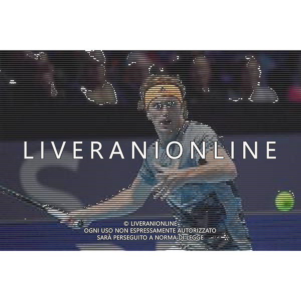 Internazionali di Tennis Londra, Italia 13/11/2019 Nitto ATP Final STEFANOS TSITSIPAS Vs ALEXANDER ZVEREV Nella foto: Alexander Zverev (GER) FOTO ROBERTO ZANETTINI-ALESSIO MARINI-AG ALDO LIVERANI SAS