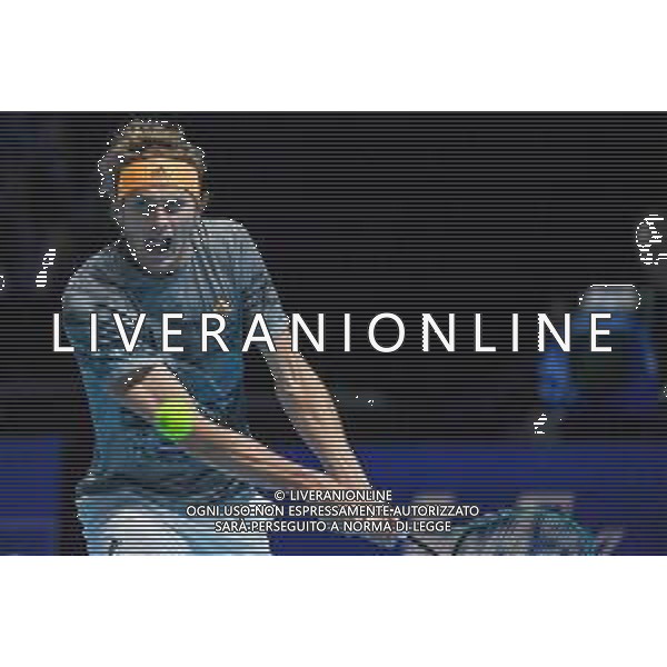 Internazionali di Tennis Londra, Italia 13/11/2019 Nitto ATP Final STEFANOS TSITSIPAS Vs ALEXANDER ZVEREV Nella foto: Alexander Zverev (GER) FOTO ROBERTO ZANETTINI-ALESSIO MARINI-AG ALDO LIVERANI SAS