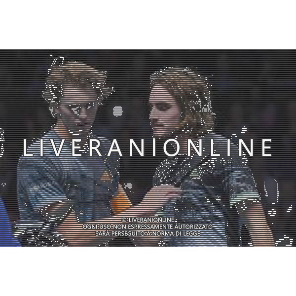 Internazionali di Tennis Londra, Italia 13/11/2019 Nitto ATP Final STEFANOS TSITSIPAS Vs ALEXANDER ZVEREV Nella foto: Stefanos Tsitsipas (GRE) FOTO ROBERTO ZANETTINI-ALESSIO MARINI-AG ALDO LIVERANI SAS