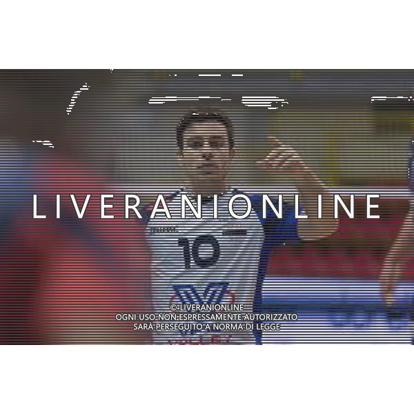 Campionato Italiano di Volley Superlega Serie A 2019/2020 Monza, Italia 13/11/2019 Vero Volley Monza vs Consar Ravenna Nella foto: delusione di Riccardo Goi (Vero Volley Monza) FOTO ELISA CALABRESE-ALESSIO MARINI- AG ALDO LIVERANI SAS
