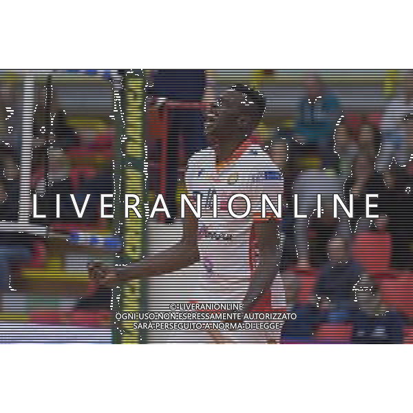 Campionato Italiano di Volley Superlega Serie A 2019/2020 Monza, Italia 13/11/2019 Vero Volley Monza vs Consar Ravenna Nella foto: esultanza di Sharone Vernon-Evans (Consar Ravenna) FOTO ELISA CALABRESE-ALESSIO MARINI- AG ALDO LIVERANI SAS