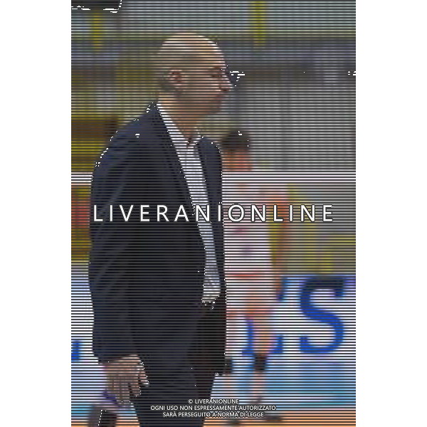 Campionato Italiano di Volley Superlega Serie A 2019/2020 Monza, Italia 13/11/2019 Vero Volley Monza vs Consar Ravenna Nella foto: delusione di coach Fabio Soli (Vero Volley Monza) FOTO ELISA CALABRESE-ALESSIO MARINI- AG ALDO LIVERANI SAS