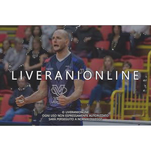 Campionato Italiano di Volley Superlega Serie A 2019/2020 Monza, Italia 13/11/2019 Vero Volley Monza vs Consar Ravenna Nella foto: esultanza di Bartosz Kurek (Vero Volley Monza) FOTO ELISA CALABRESE-ALESSIO MARINI- AG ALDO LIVERANI SAS