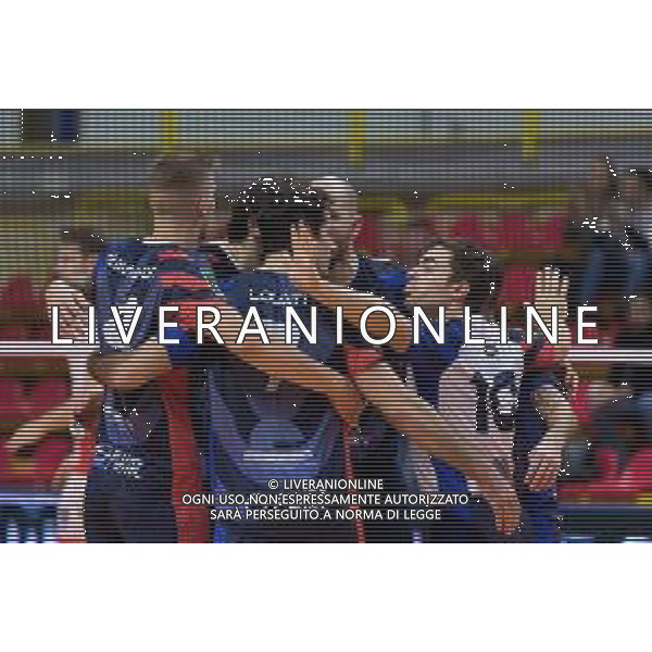 Campionato Italiano di Volley Superlega Serie A 2019/2020 Monza, Italia 13/11/2019 Vero Volley Monza vs Consar Ravenna Nella foto: Vero Volley Monza FOTO ELISA CALABRESE-ALESSIO MARINI- AG ALDO LIVERANI SAS