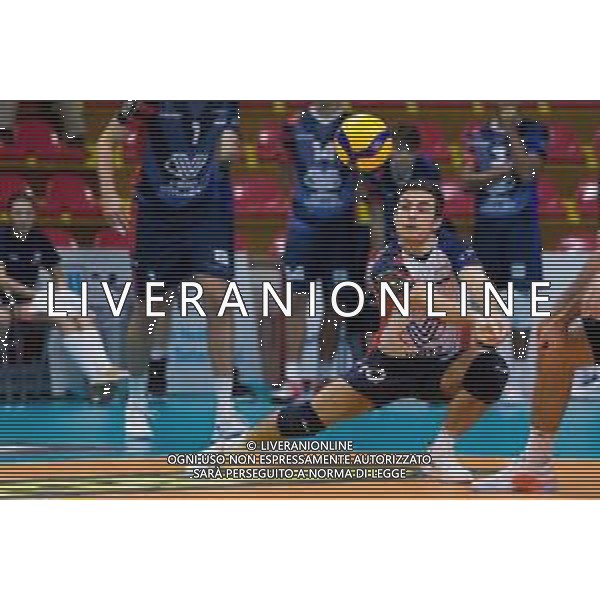 Campionato Italiano di Volley Superlega Serie A 2019/2020 Monza, Italia 13/11/2019 Vero Volley Monza vs Consar Ravenna Nella foto: bagher di Riccardo Goi (Vero Volley Monza) FOTO ELISA CALABRESE-ALESSIO MARINI- AG ALDO LIVERANI SAS