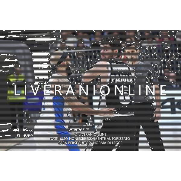 BOLOGNA - UNIVERSO TREVISO LEGA BASKET SERIE A 10.11.2019 NELLA FOTO DAVID LOGAN E ALESSANDRO PAJOLA ©OPTIMAFOTO/AGENZIA ALDO LIVERANI SAS