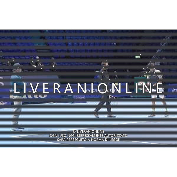 Internazionali di Tennis Londra, Italia 14/11/2019 Nitto ATP Final Training DOMINIC THIEM - MATTEO BERRETTINI Nella foto: Dominc Thiem (Aut) ©Roberto Zanettin- Alessio Marin /AGENZIA ALDO LIVERANI SAS