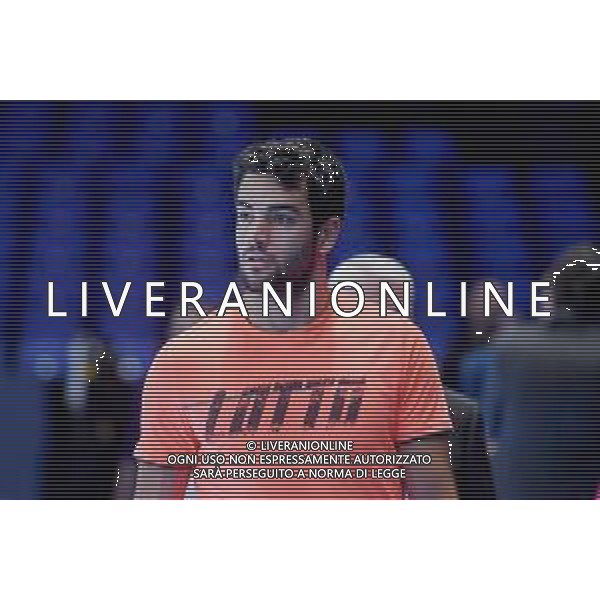 Internazionali di Tennis Londra, Italia 14/11/2019 Nitto ATP Final Training DOMINIC THIEM - MATTEO BERRETTINI Nella foto: Matteo Berettini (ITA) ©Roberto Zanettin- Alessio Marin /AGENZIA ALDO LIVERANI SAS