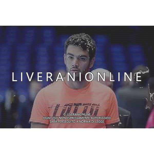 Internazionali di Tennis Londra, Italia 14/11/2019 Nitto ATP Final Training DOMINIC THIEM - MATTEO BERRETTINI Nella foto: Matteo Berettini (ITA) ©Roberto Zanettin- Alessio Marin /AGENZIA ALDO LIVERANI SAS