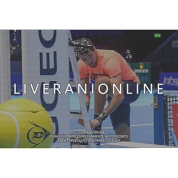 Internazionali di Tennis Londra, Italia 14/11/2019 Nitto ATP Final Training DOMINIC THIEM - MATTEO BERRETTINI Nella foto: Matteo Berettini (ITA) ©Roberto Zanettin- Alessio Marin /AGENZIA ALDO LIVERANI SAS