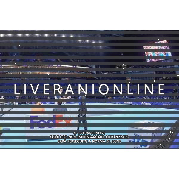 Internazionali di Tennis Londra, Italia 14/11/2019 Nitto ATP Final Training DOMINIC THIEM - MATTEO BERRETTINI Nella foto: Matteo Berettini (ITA) ©Roberto Zanettin- Alessio Marin /AGENZIA ALDO LIVERANI SAS