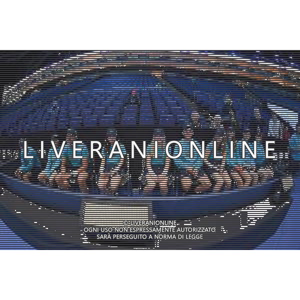 Internazionali di Tennis Londra, Italia 14/11/2019 Nitto ATP Final Training DOMINIC THIEM - MATTEO BERRETTINI Nella foto: Boys balls ©Roberto Zanettin- Alessio Marin /AGENZIA ALDO LIVERANI SAS