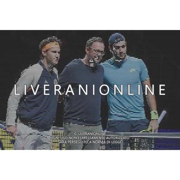 Internazionali di Tennis Londra, Italia 14/11/2019 Nitto ATP Final Training e Match DOMINIC THIEM - MATTEO BERRETTINI Nella foto: Matteo Berrettini (ITA) ©Roberto Zanettin- Alessio Marini/AGENZIA ALDO LIVERANI SAS