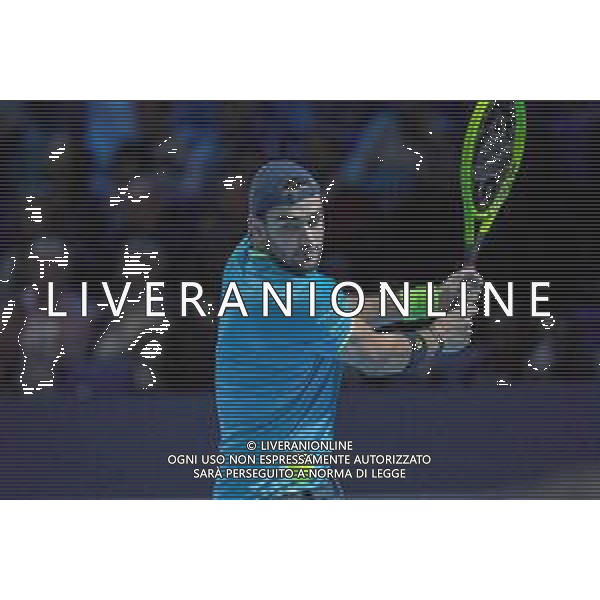 Internazionali di Tennis Londra, Italia 14/11/2019 Nitto ATP Final Training e Match DOMINIC THIEM - MATTEO BERRETTINI Nella foto: Matteo Berrettini (ITA) ©Roberto Zanettin- Alessio Marini/AGENZIA ALDO LIVERANI SAS